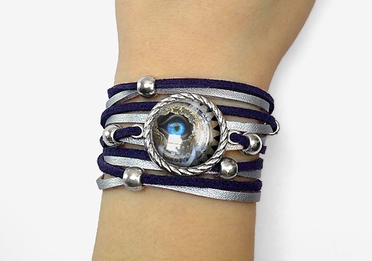 Bransoletka STEAMPUNK'OWE OKO - 0577 EGGinEGG