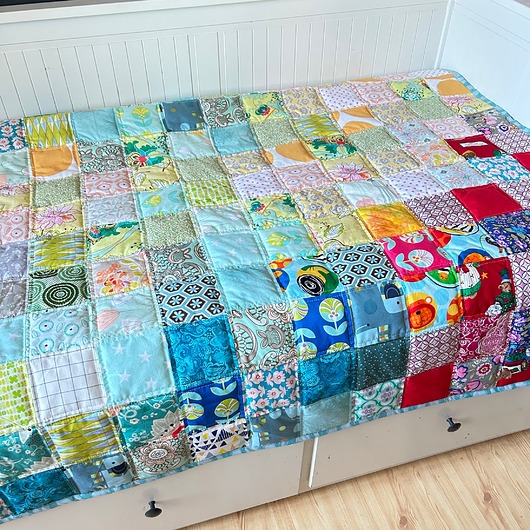 koce i narzuty Narzuta patchwork Ombre 115x165 cm