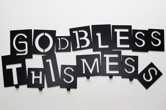 Wieszak HANGIT ''God bless this mess'' HANGIT