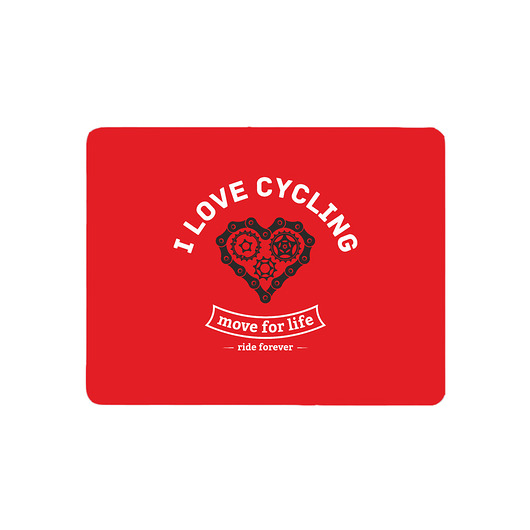 akcesoria różne Podkładka pod mysz. i love cycling