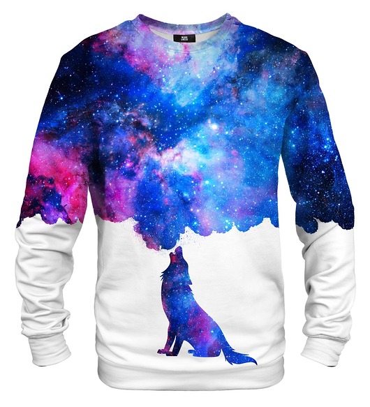 Bluza bawełniana Howling to Galaxy Mr Gugu Miss Go