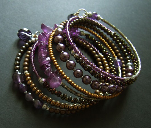 Golden violet - bransoletka pamięciowa Buy or Die