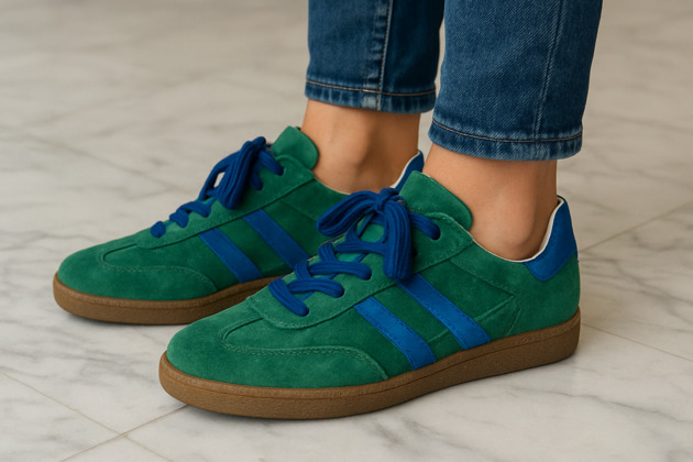 sneakersy damskie Damskie sneakersy  - model Harmony  Green