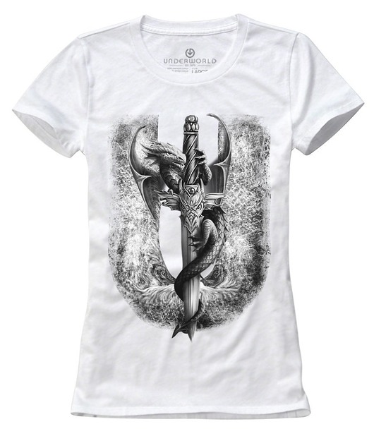 t-shirt damskie T-shirt damski UNDERWORLD Dragon