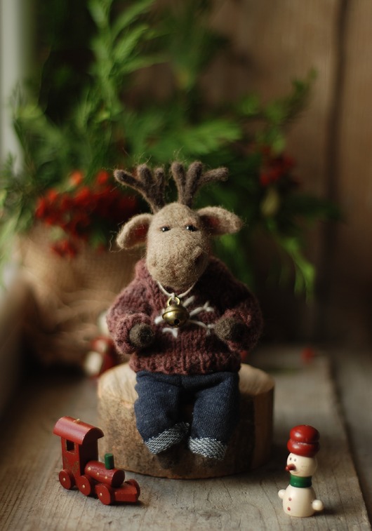 Renifer Rudolf BoboLobo Handicraft