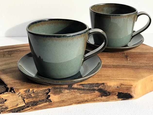Kubek ceramiczny  Duża filiżanka Ceramika Tyka