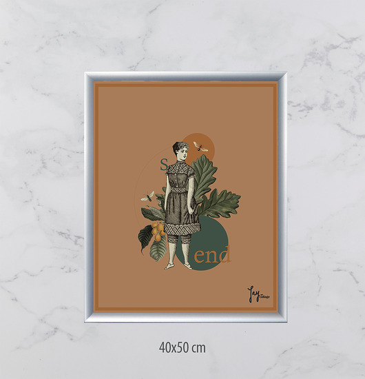 grafiki i ilustracje Holiday (2)  40x50 - kolaż, ilustracja