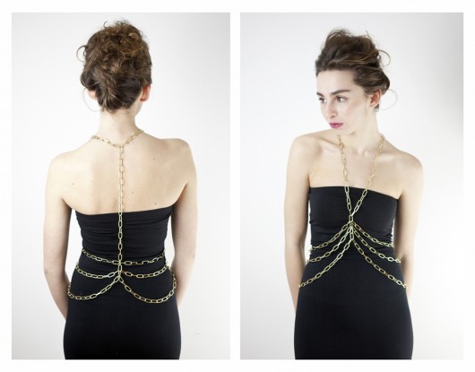 Body Chain Golden Dust