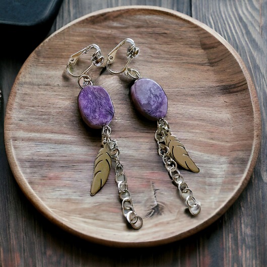 klipsy LUX. UNIKATOWE klipsy : czaroit