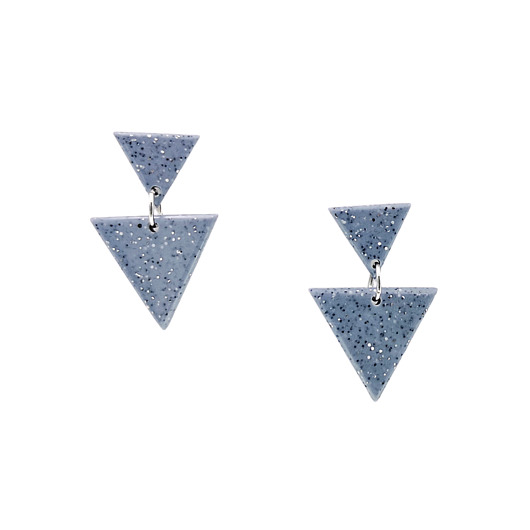 Kolczyki Granite triangle long RAROU
