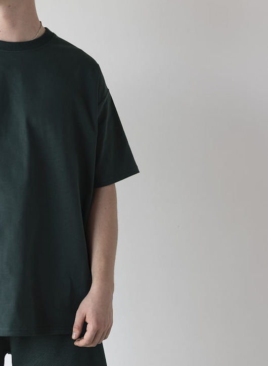 t-shirty męskie T-Shirt Oversize FLOW Green