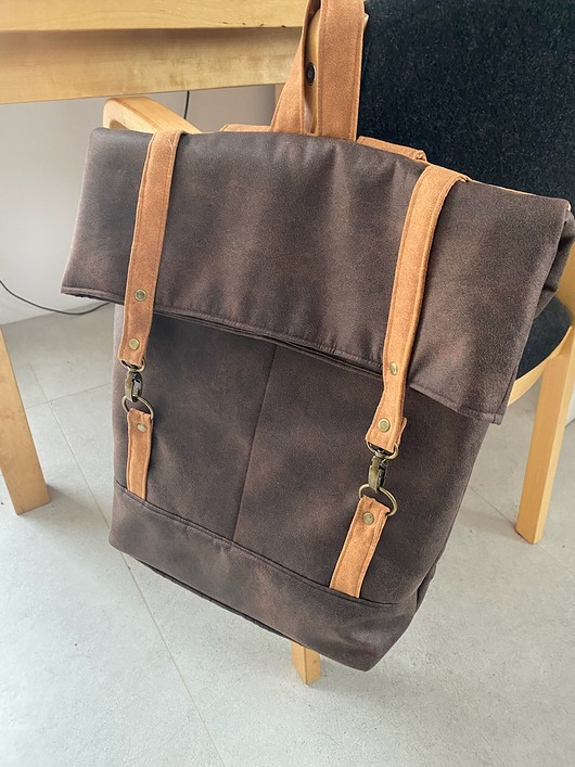 plecaki Plecak  włóczykija - brąz, cynamon