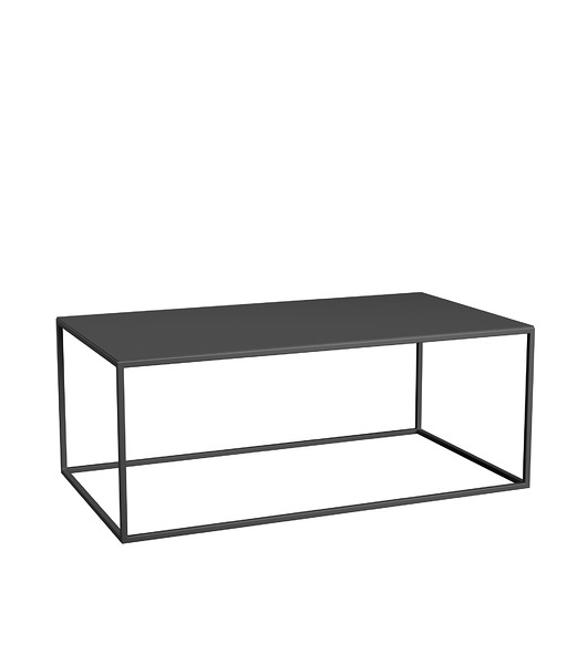 stoliki kawowe Stolik kawowy SABLE - minimalistyczna ława metalowa