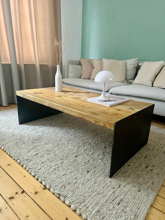 stoliki kawowe Stolik Kawowy Ława z Belek Stylizowanych na Stare Rustykalne Drewno