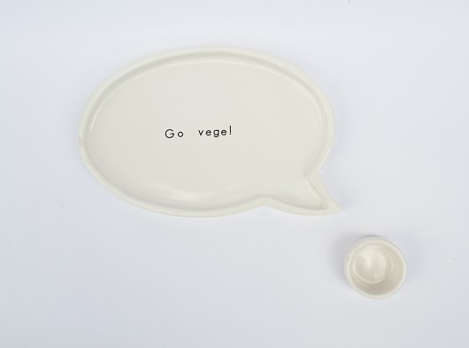 Go Vege! Ceramiczny Talerzyk XXXXXXKina Gorska