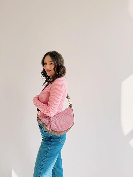 torby na ramię Torebka crossbody Sztrukslove Mix Brown