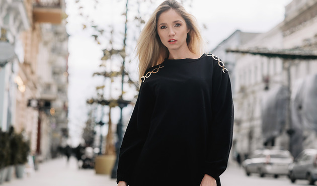 tuniki damskie Ona - Dzianinowa tunika