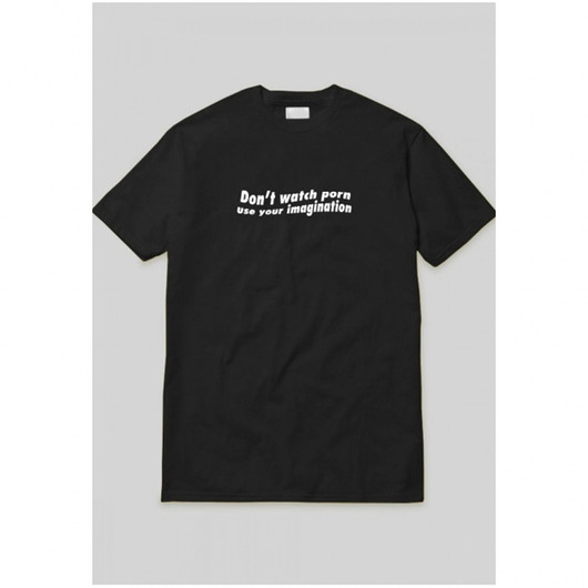 T-shirt Don't Watch Black Tee Back to Black