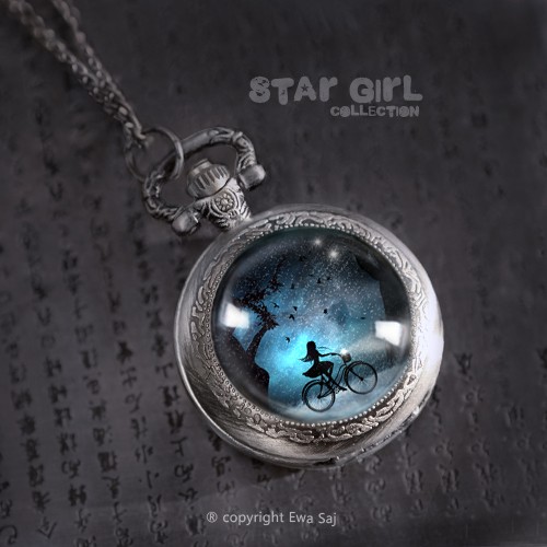 Star Girl i Rower- sekretnik zegarek Ewa Saj Fotografie