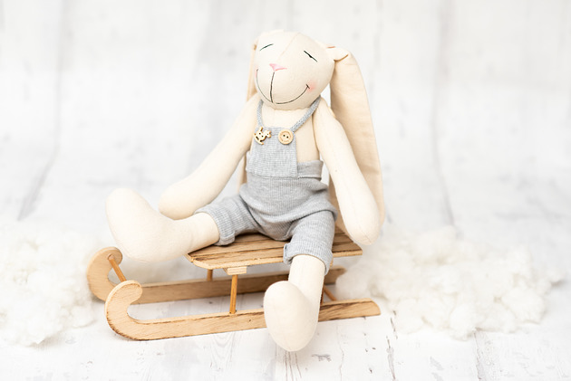 misie i maskotki Królik Prezent Miś Personalizacja