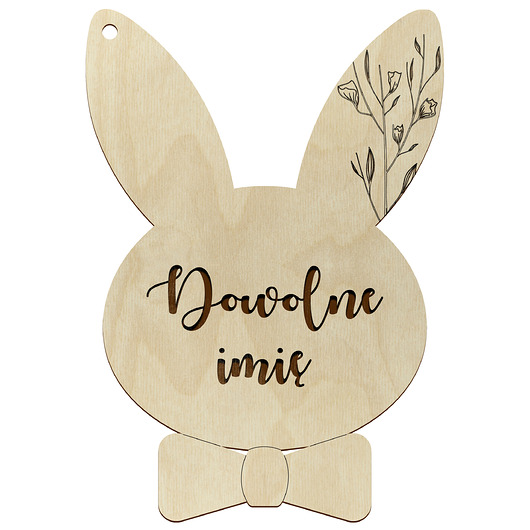 ozdoby wielkanocne Zawieszka Bombka Personalizowana Wielkanocna z IMIENIEM Dziecka Dekoracja