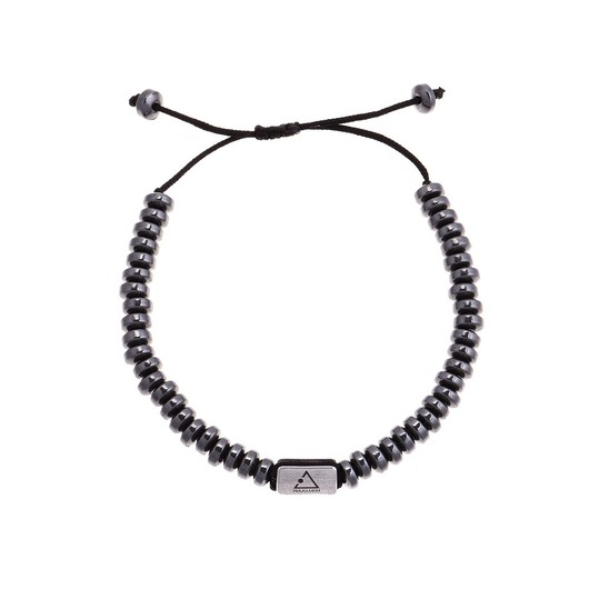 biżuteria męska Hematyt na sznurku