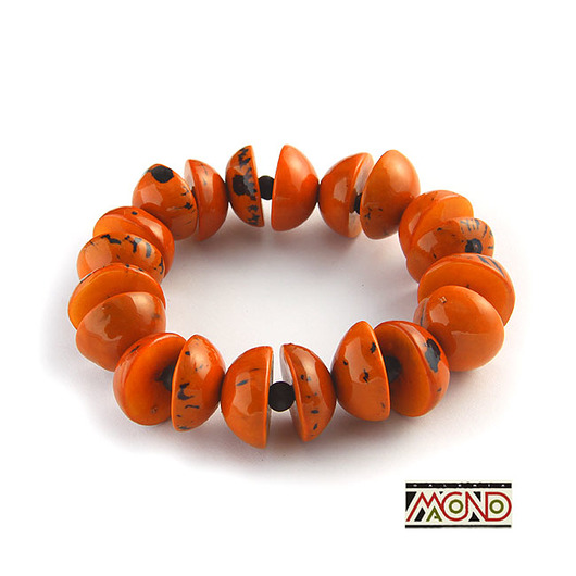 Bransoletka z kolumbijskiej palmy Tagua (b1)  Galeria Macondo