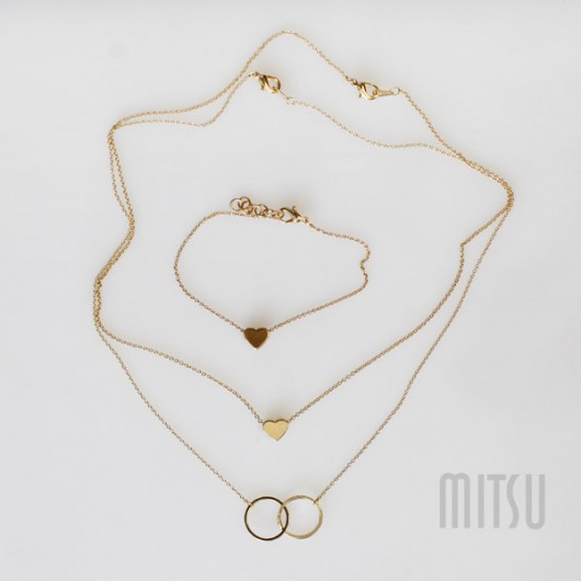 Zestaw Serduszko +Together Forever  Mitsu