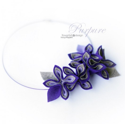 Purpure FlowerFelt Design