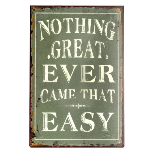 Szyld metalowy EASY MIA home