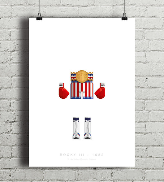 Plakat Rocky Balboa  minimalmill