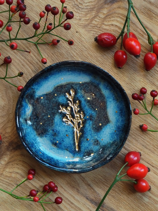 pojemniki na biżuterię Spodek na biżuterię lub palo santo