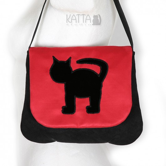 Kiciul-black-red - mini Katta