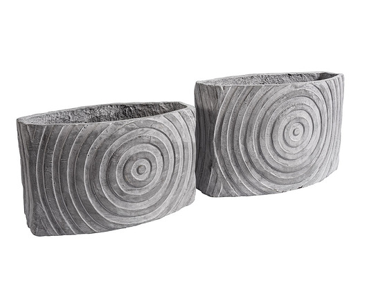 Donica, doniczka, osłonka Giardino, koła, 43 cm Home Design