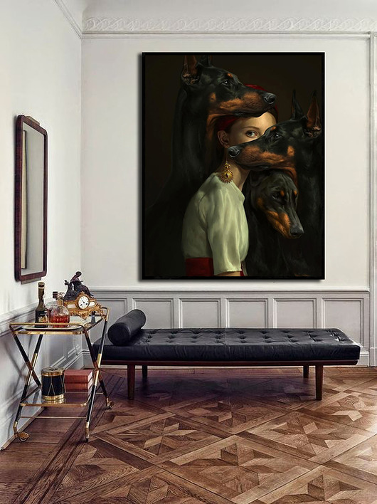 Dogs - Obraz lub Plakat Lucci Design