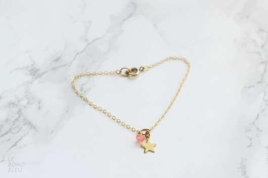 Tiny Star Bracelet Le Boho Bleu