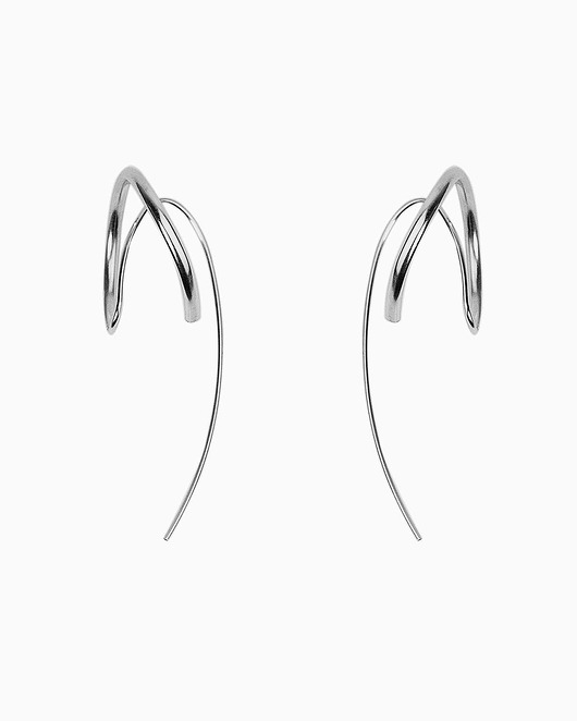 kolczyki srebrne Kolczyki ECLISS Long -silver