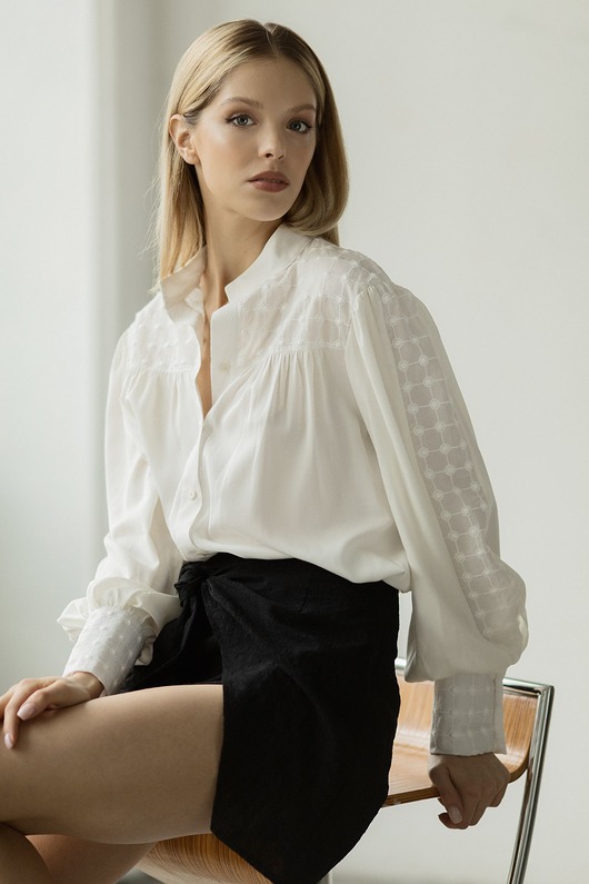 koszule damskie  Liza shirt White