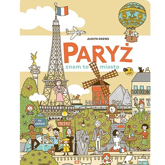 książeczki dla dzieci Paryż - znam to miasto