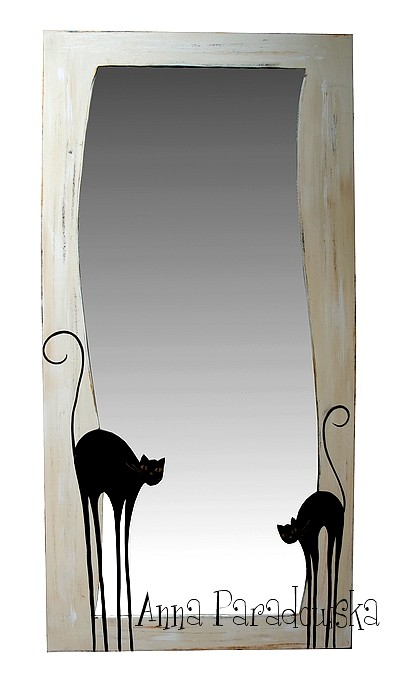 Lustrzaki faliste 50x100 Anna Paradowska