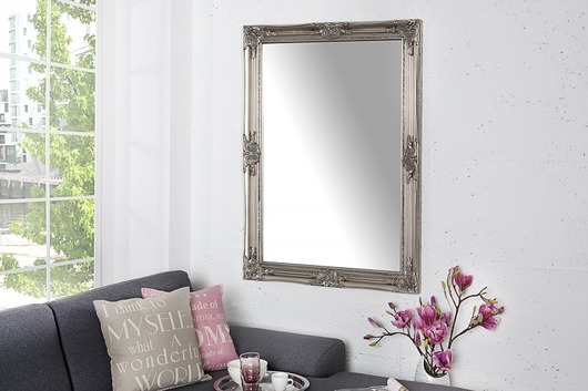 Lustro wiszące Antique Silver 105cm (Z35740) Home Design