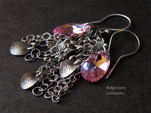 kryształ Swarovski w różu Lahovska