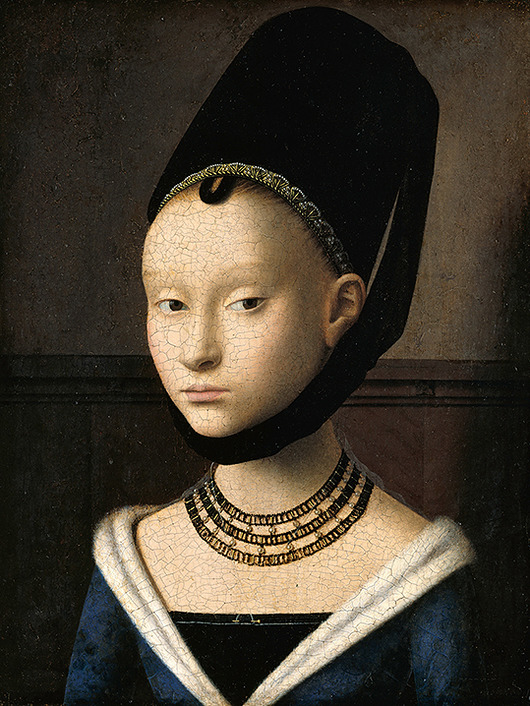 obrazy Petrus Christus - Portret młodej dziewczyny - reprodukcja