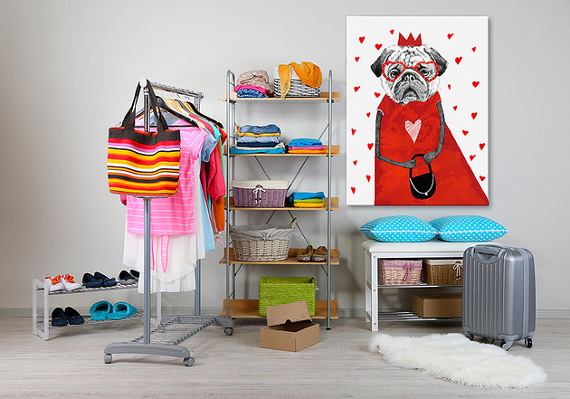 obrazy Obraz na płótnie Królowa serca 60x80cm