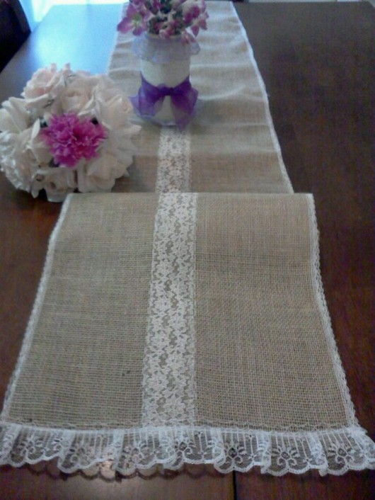 BIEŻNIK -natural burlap- dorota woytasiewicz