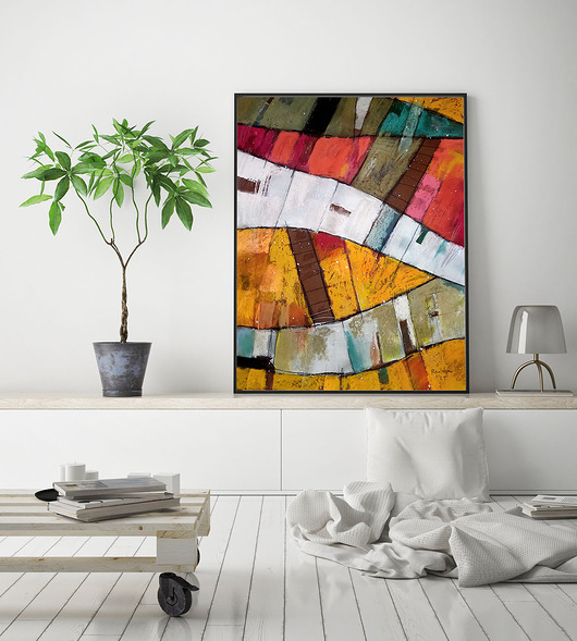 plakaty Odetchnij - plakat 70x50 cm