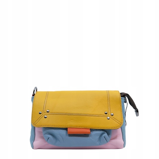 torby na ramię Torebka skórzana, miękka, na ramię długi pasek oryginalna zero waste OLIVKA