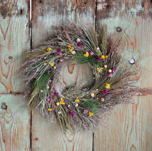 wianki Naturalny wianek boho