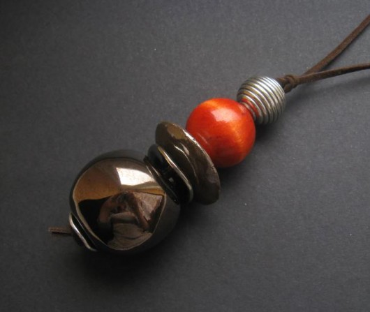 Wisior &quot;Szklisty kulisty&quot; XXXDiamicArt