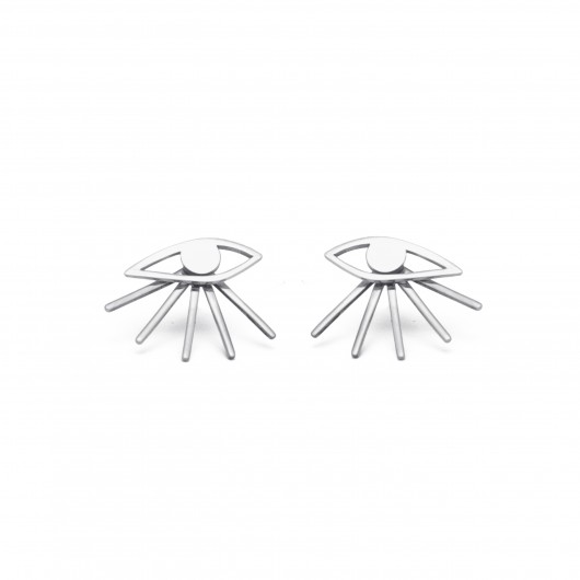 Kolczyki srebrne Mini eye earrings  /silver KOPI